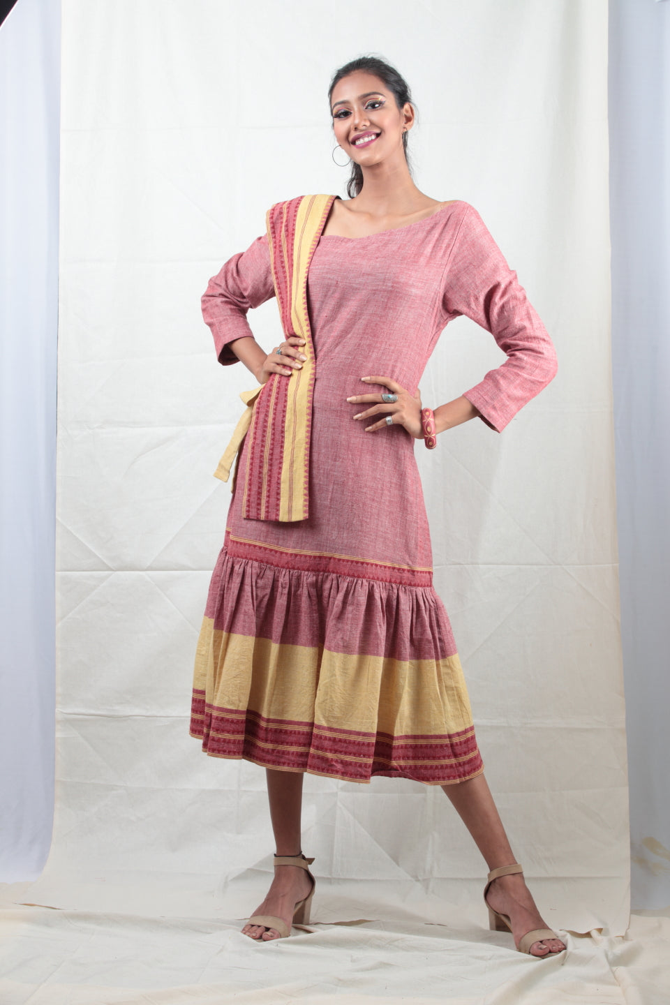 Gulal Tie Up Dress