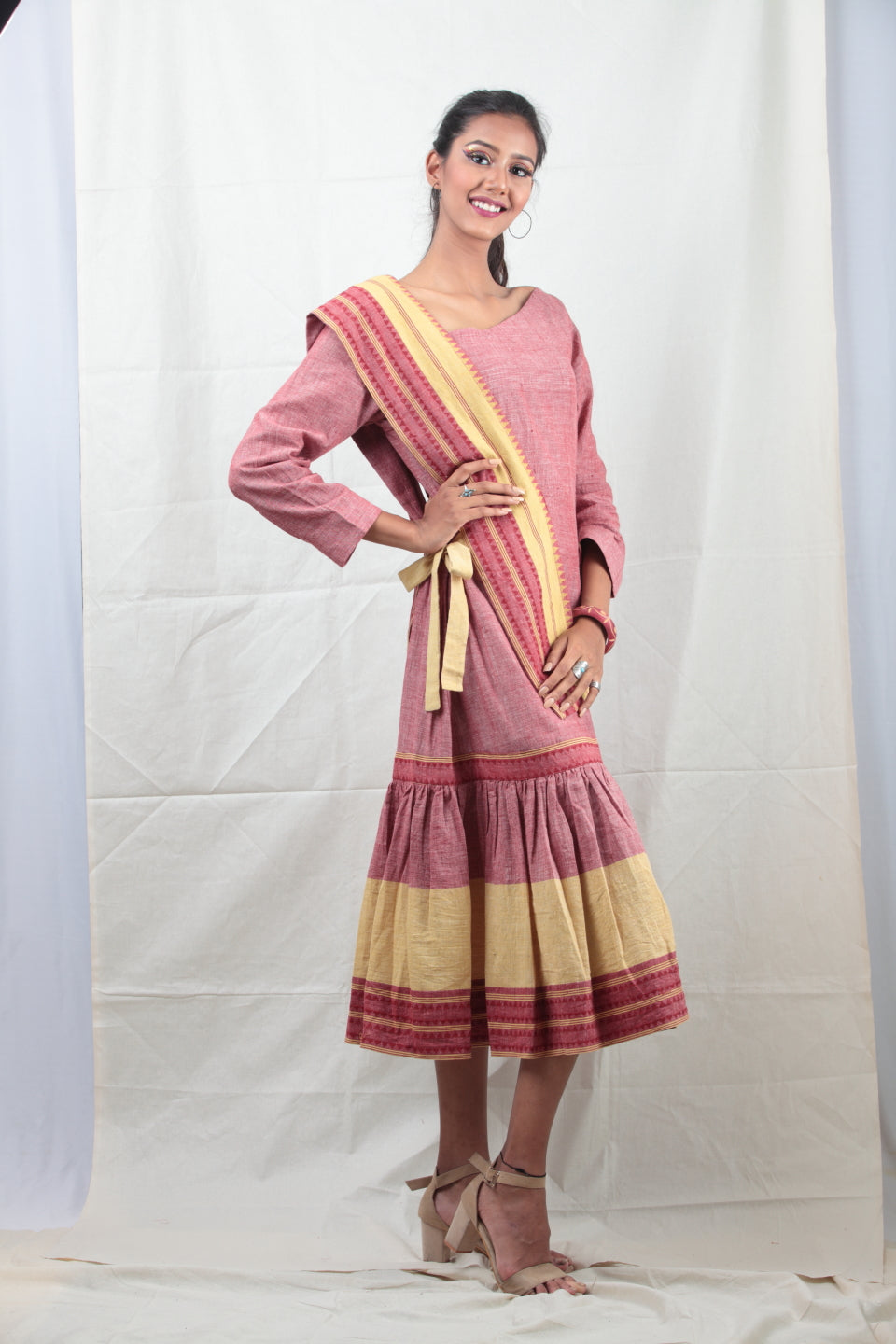 Gulal Tie Up Dress