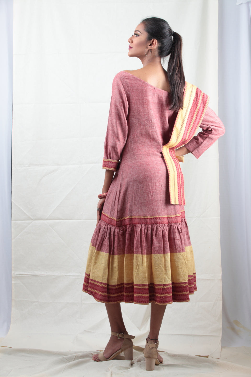 Gulal Tie Up Dress