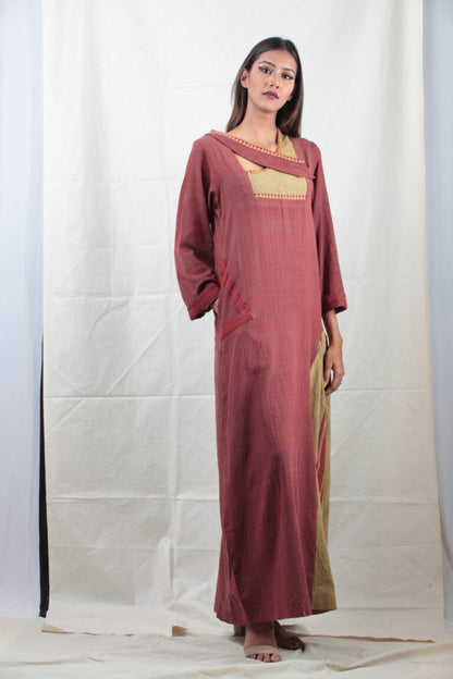 Hariyali Trapeze  Dress