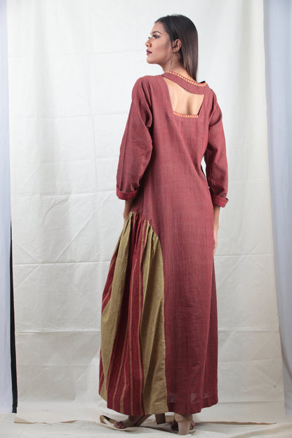 Hariyali Trapeze  Dress