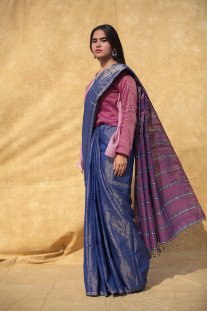 Neelam Manik Zartari Sari