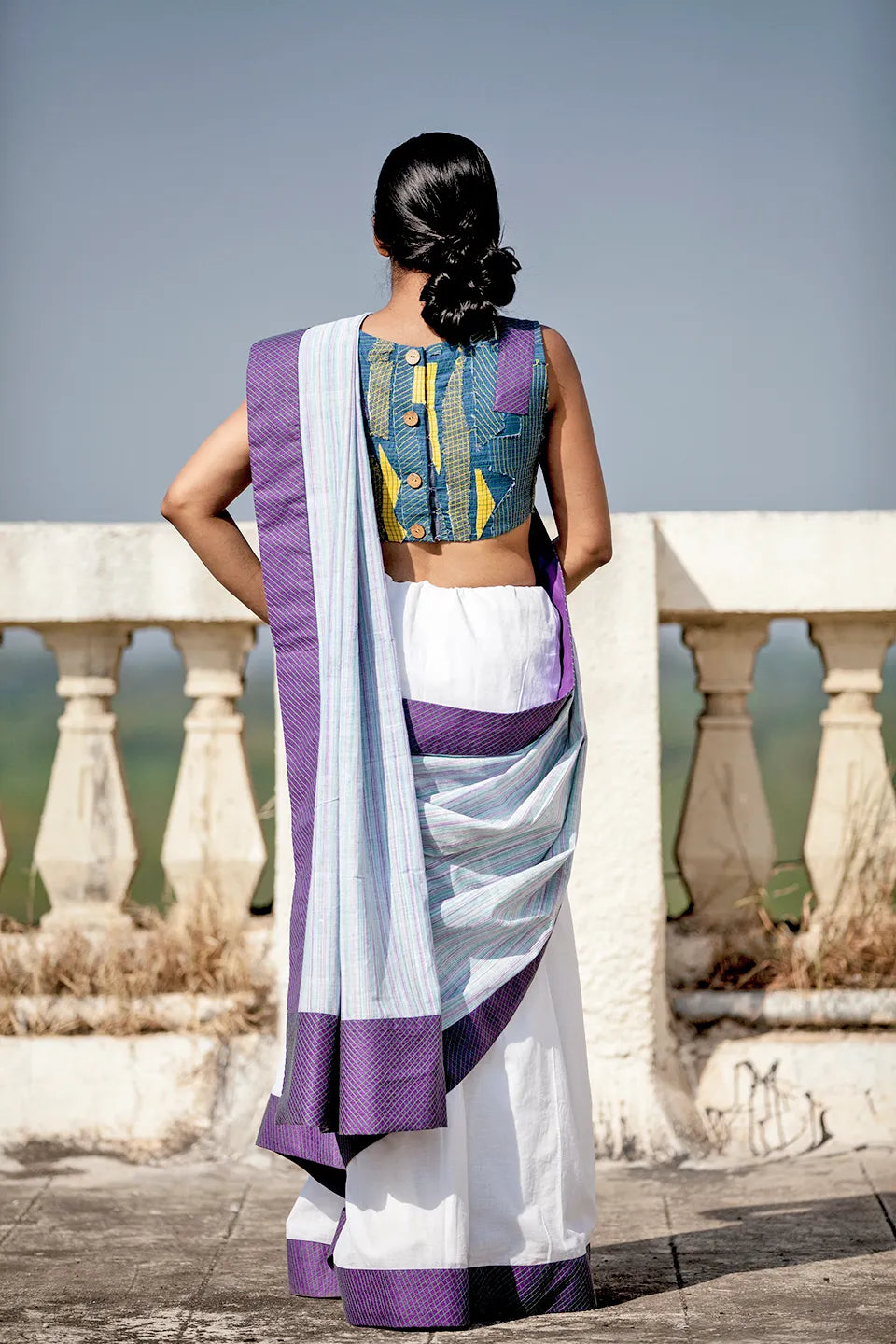 Chalk & Granite Sari