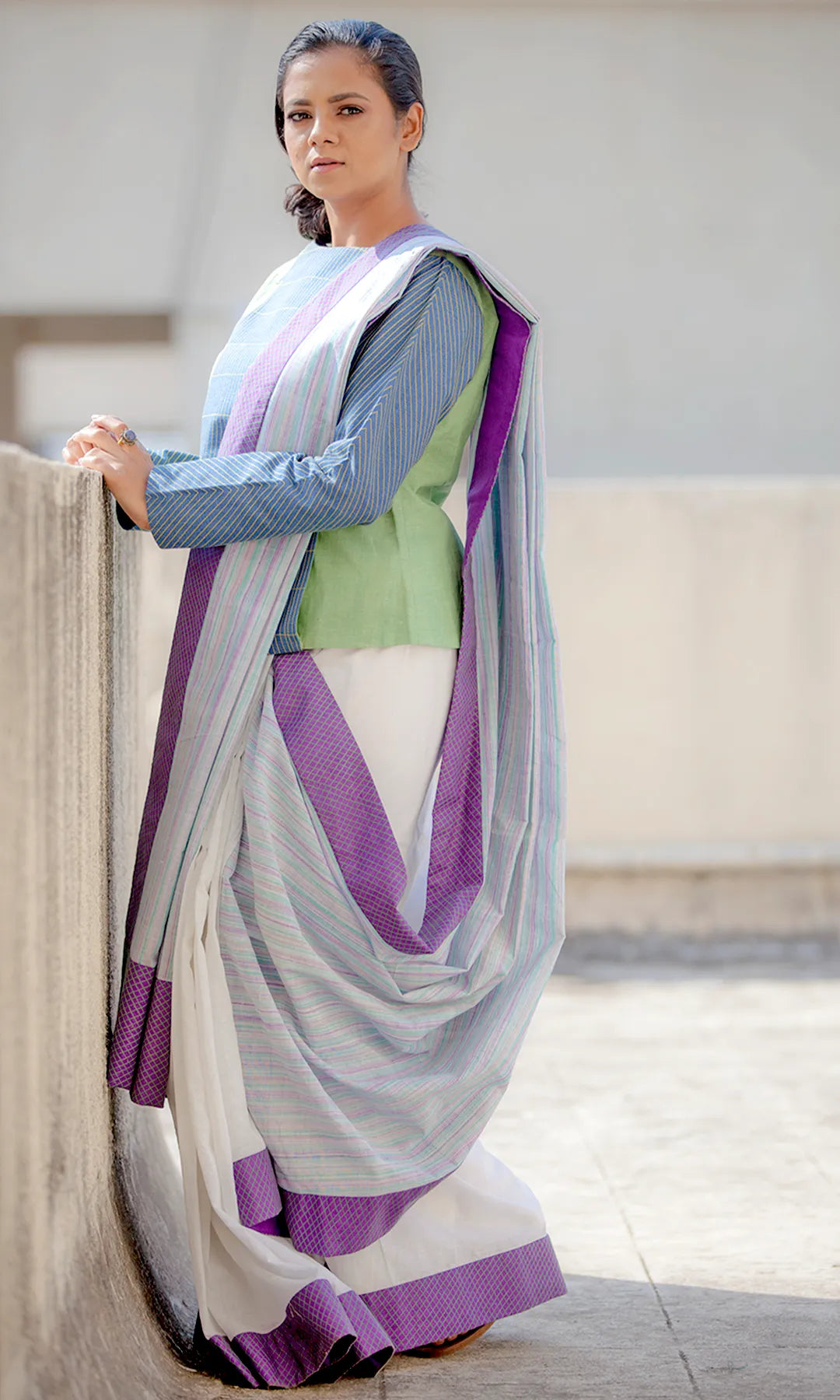 Chalk & Granite Sari