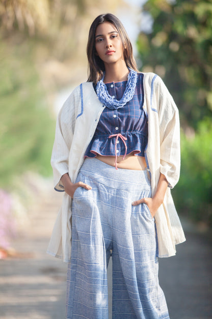 True Blue Palazzo Trousers