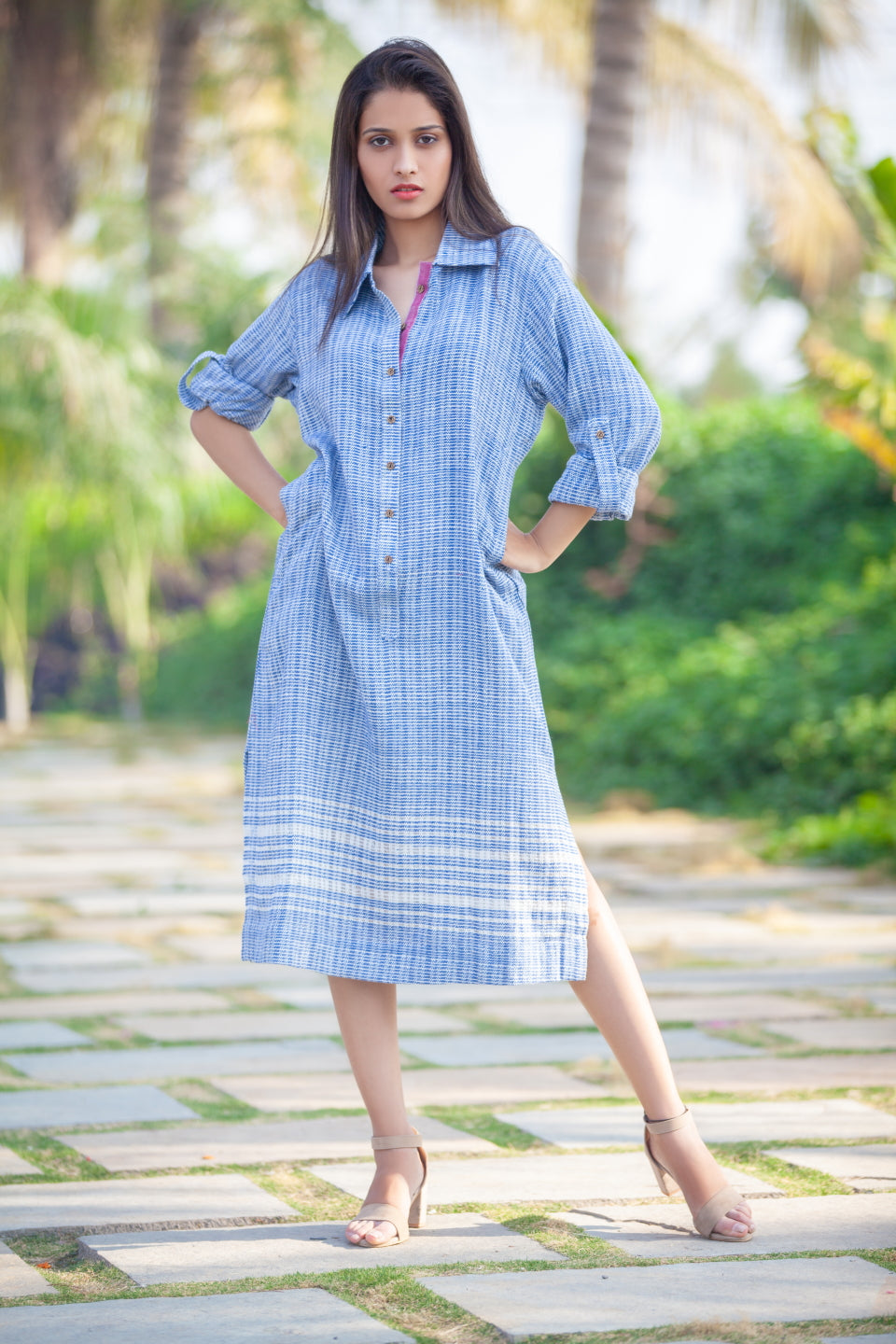 True Blue Juba Tunic