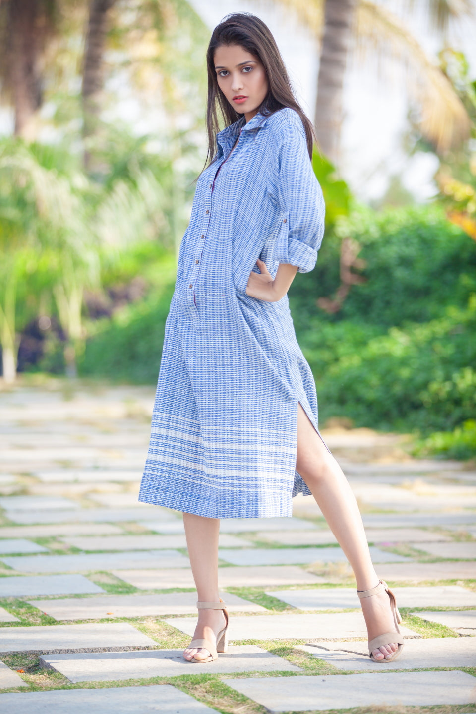 True Blue Juba Tunic