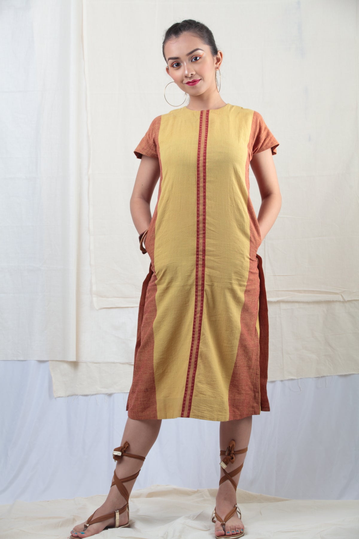 Anar Paneled Tunic