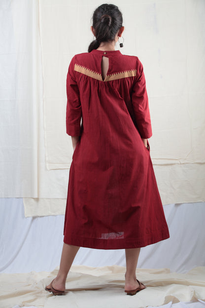 Manjestha Collared Tunic